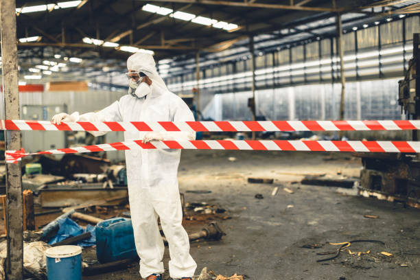 Professional Biohazard technician working in Okeechobee, FL